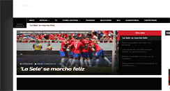 Desktop Screenshot of futbol.cr