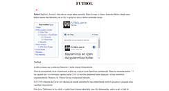 Desktop Screenshot of futbol.com.tr