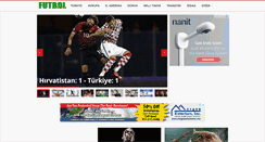 Desktop Screenshot of futbol.net.tr