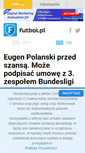 Mobile Screenshot of futbol.pl